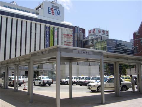 JR札幌駅東通り南口写真画像