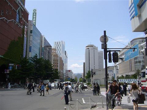 北５西３交差点写真画像