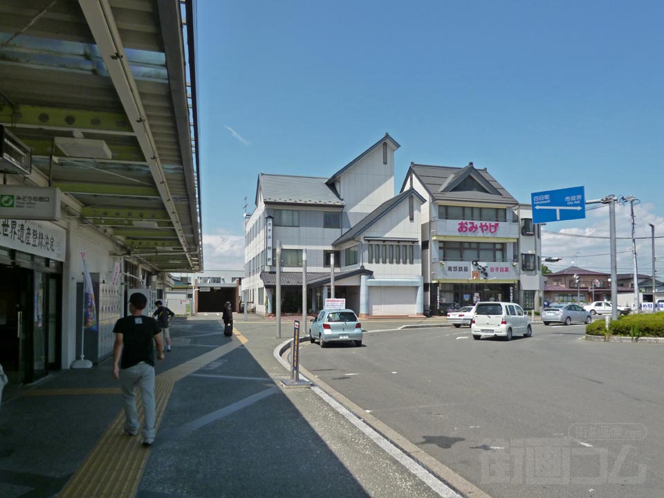 JR花巻駅前写真画像