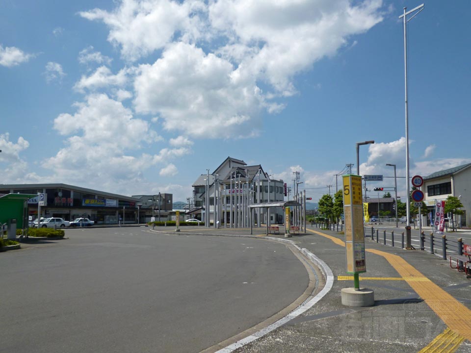 花巻駅バス停写真画像