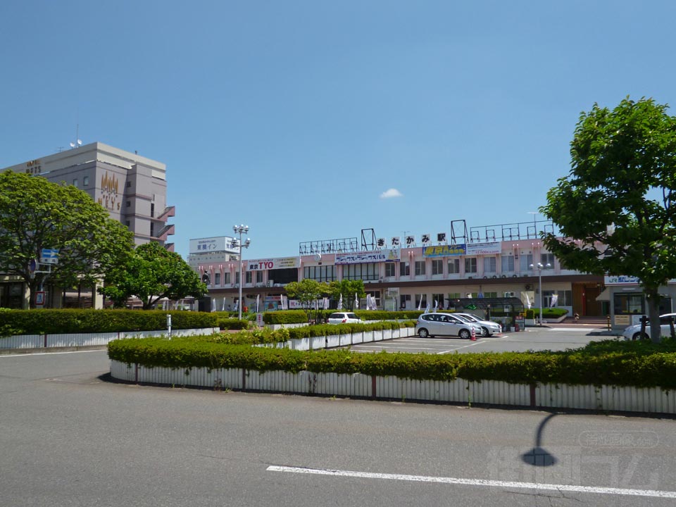 JR北上駅西口前