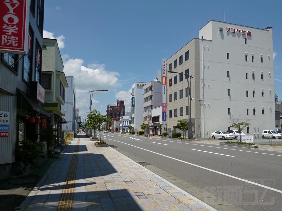 北上駅前大通り(県道112号線)