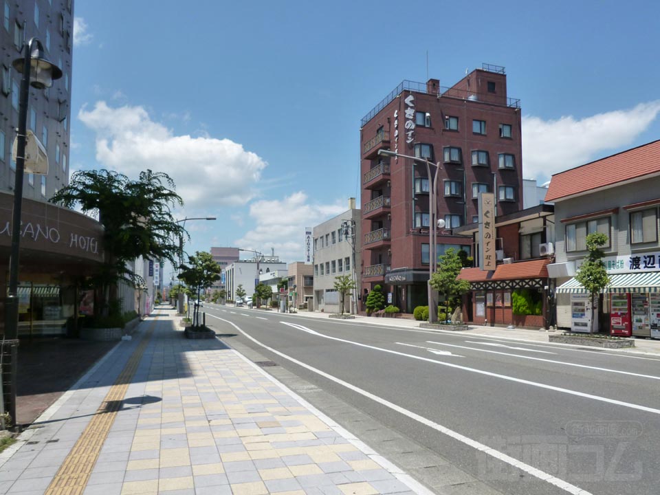 北上駅前大通り(県道112号線)
