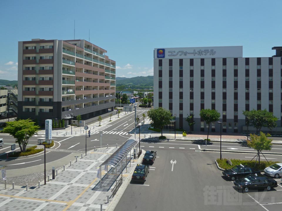 JR北上駅新幹線ホームから東側方面