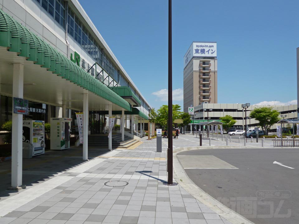JR北上駅東口前