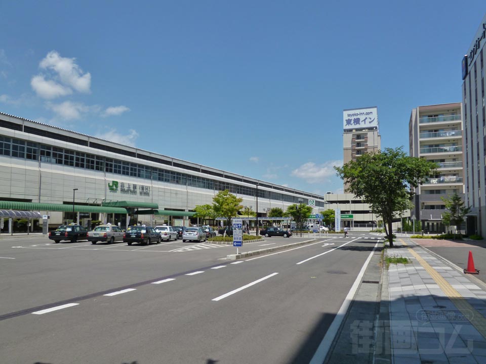 JR北上駅東口前