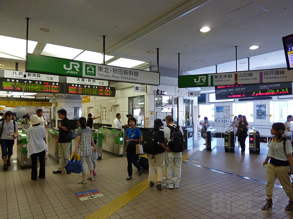 JR盛岡駅北改札口