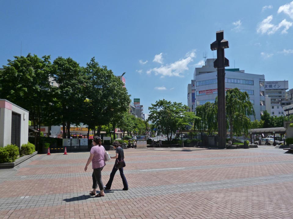 JR盛岡駅東口前