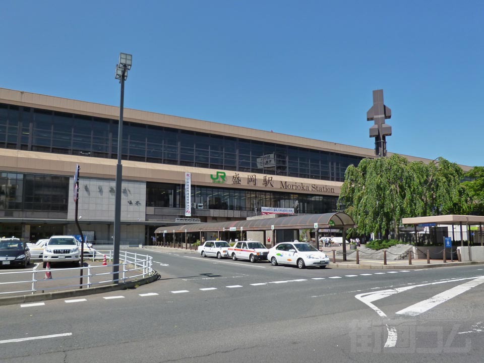 JR盛岡駅東口前