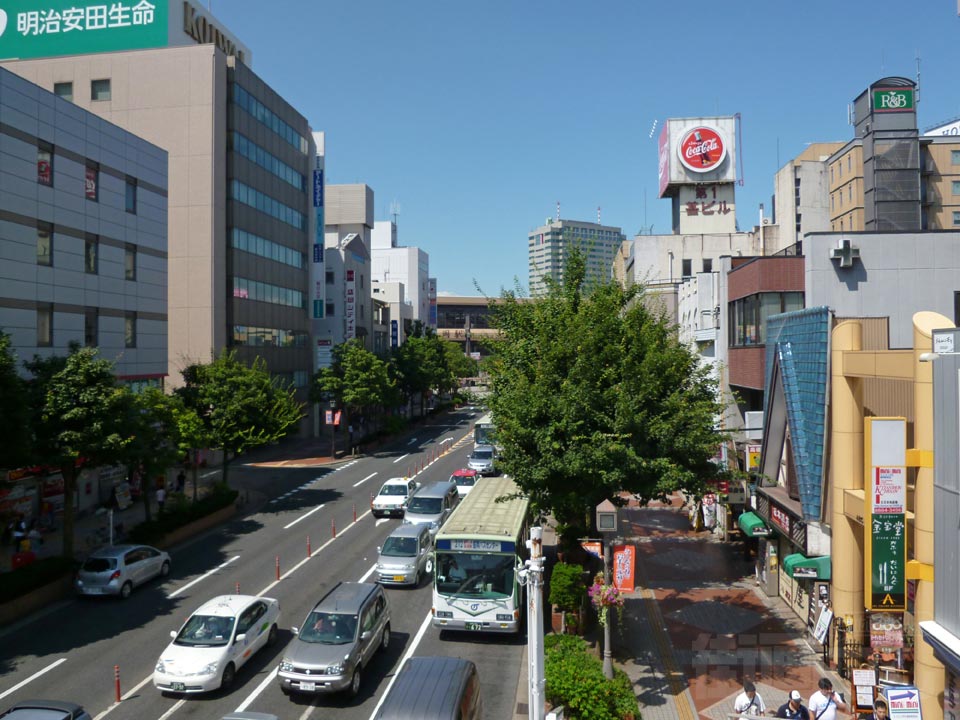 盛岡駅前開運通り(県道2号線)
