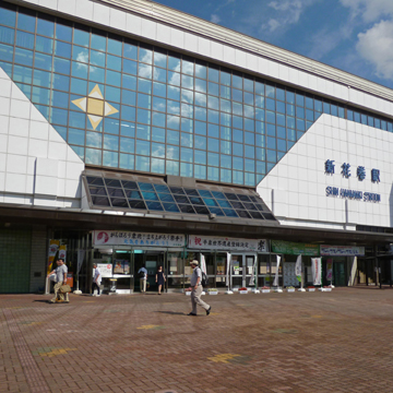 岩手県花巻市新花巻駅前写真画像