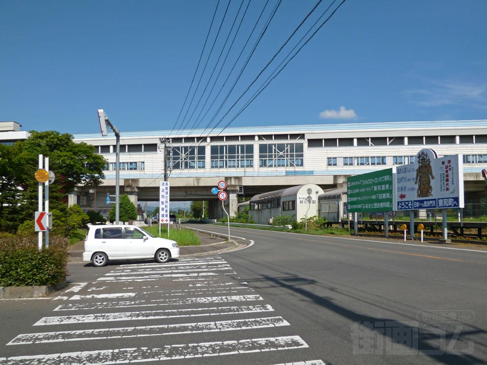 JR新花巻駅前