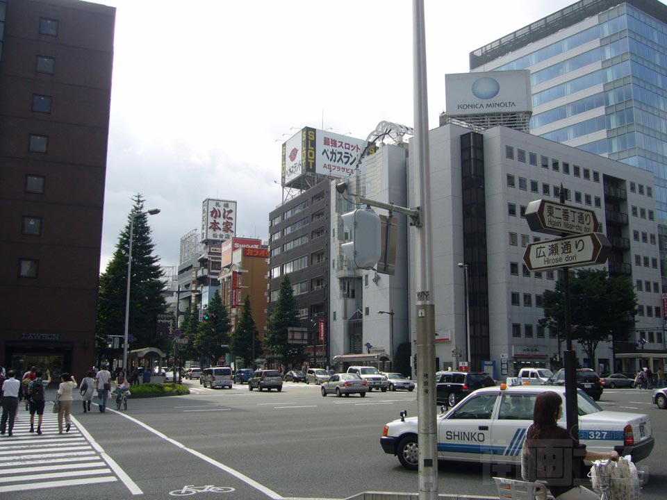 広瀬通り交差点