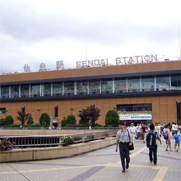 宮城県仙台市青葉区仙台駅前西口写真画像
