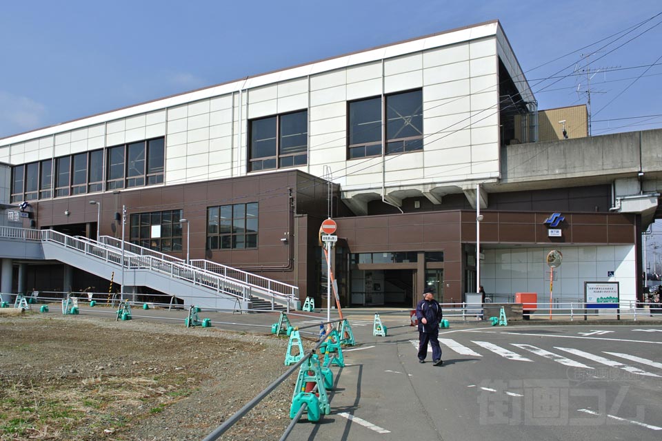 富沢駅前|街並み(町並み)写真集【街画コム】