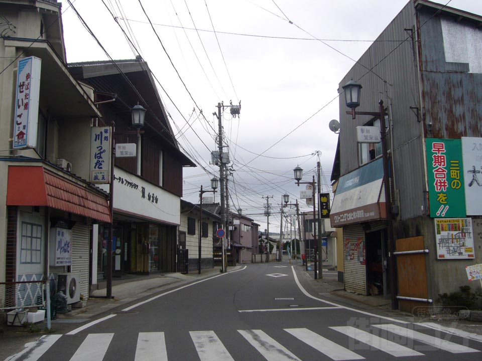 槻木駅前商店街写真画像