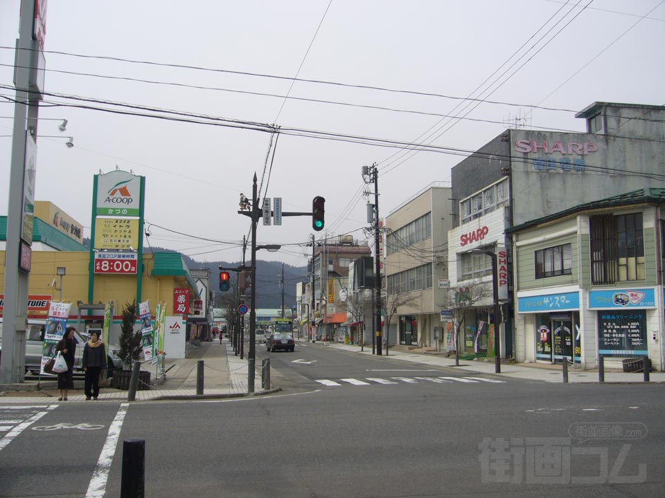 花輪駅前交差点