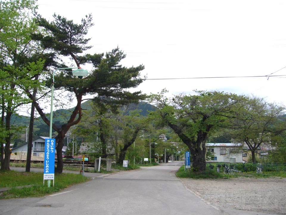 JR大滝温泉駅前写真画像