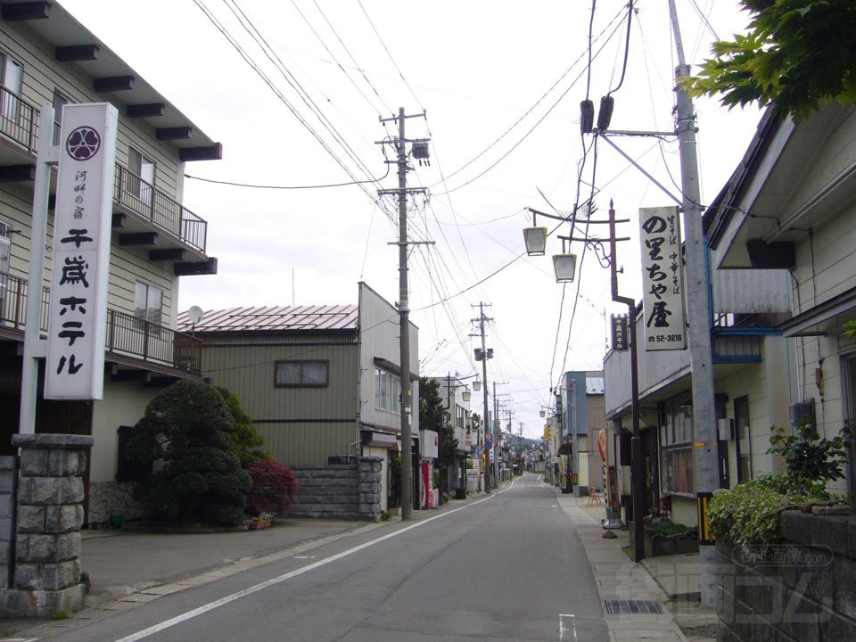 大滝温泉街写真画像