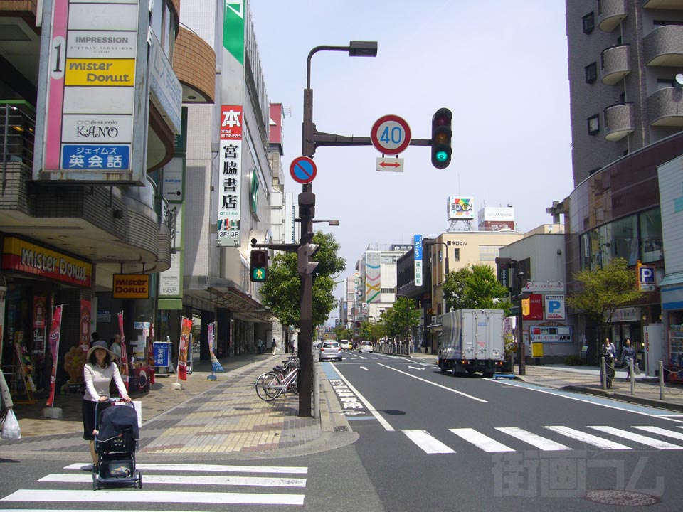 七日町通り(国道112号線)