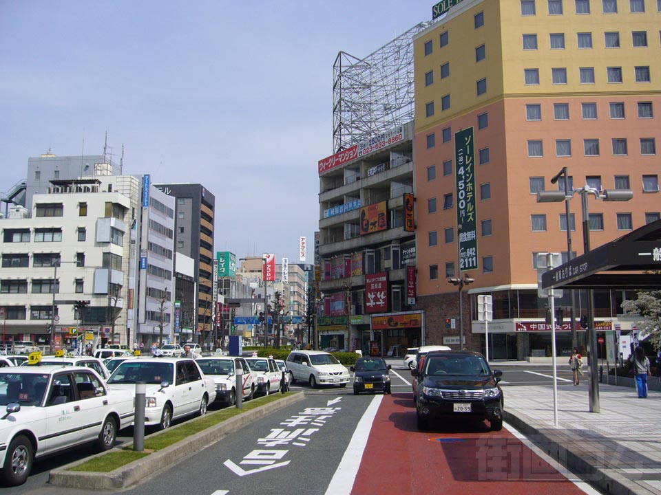 JR山形駅東口前写真画像