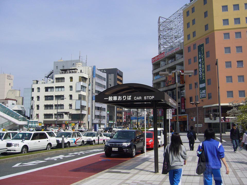 JR山形駅東口前写真画像