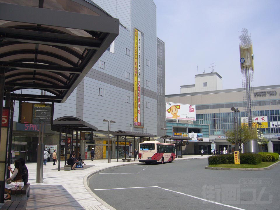 JR山形駅東口前写真画像