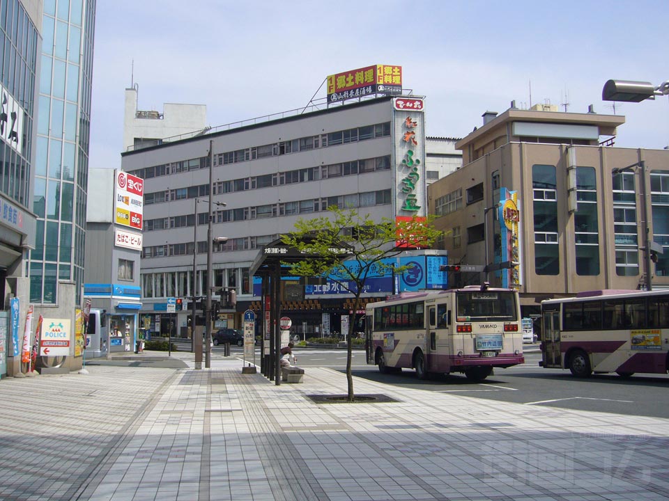 JR山形駅東口前写真画像