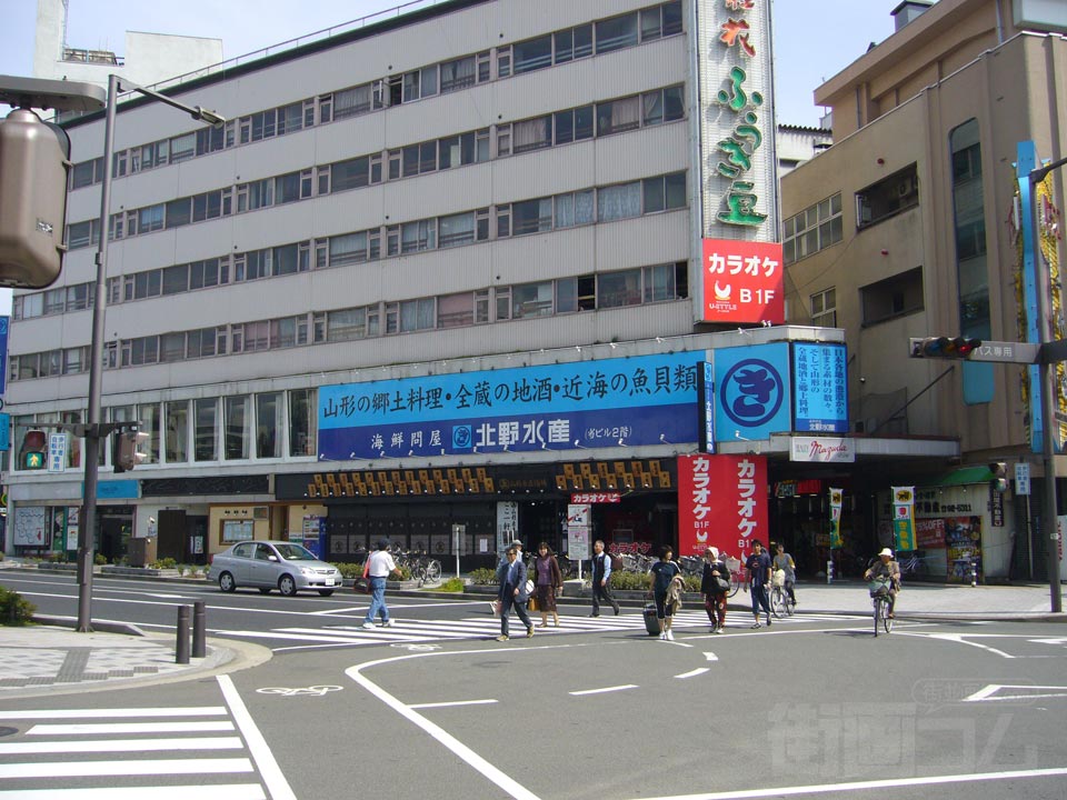 JR山形駅東口前写真画像