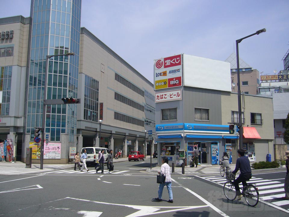 JR山形駅東口前写真画像