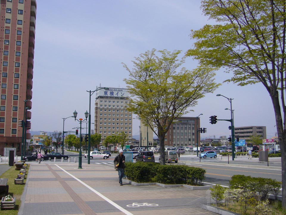 JR山形駅西口前写真画像