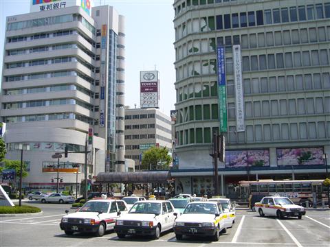 福島駅東口前写真画像
