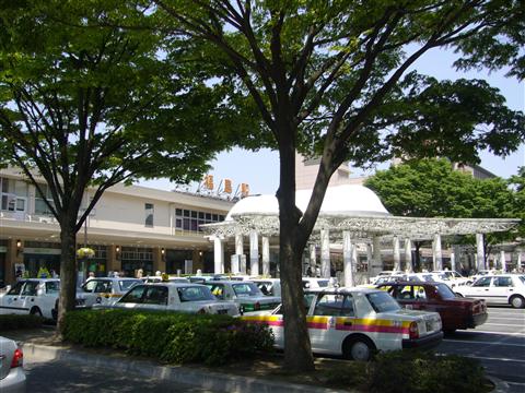 福島駅東口前写真画像