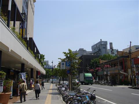 駅前通り写真画像