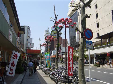 駅前通り写真画像