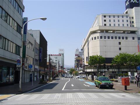 駅前通り写真画像