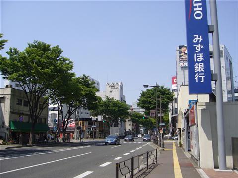 信夫通り(国道１３号線)写真画像