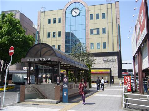 福島駅東口前写真画像