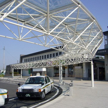 福島県二本松市二本松駅前写真画像