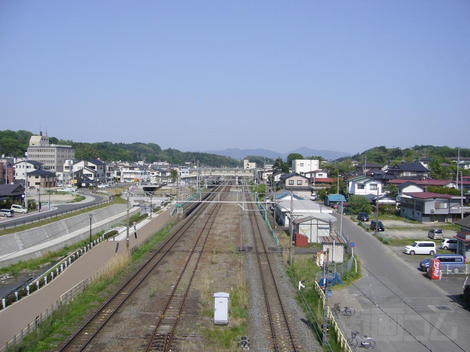 二本松駅方面