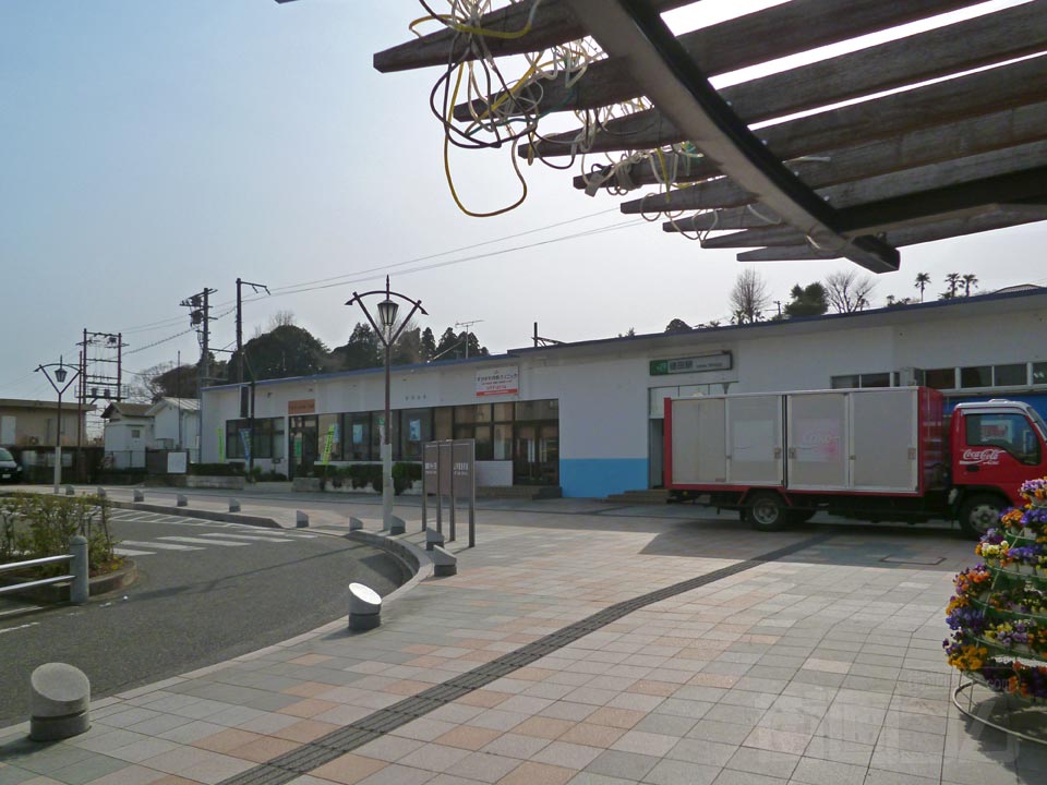 JR植田駅前