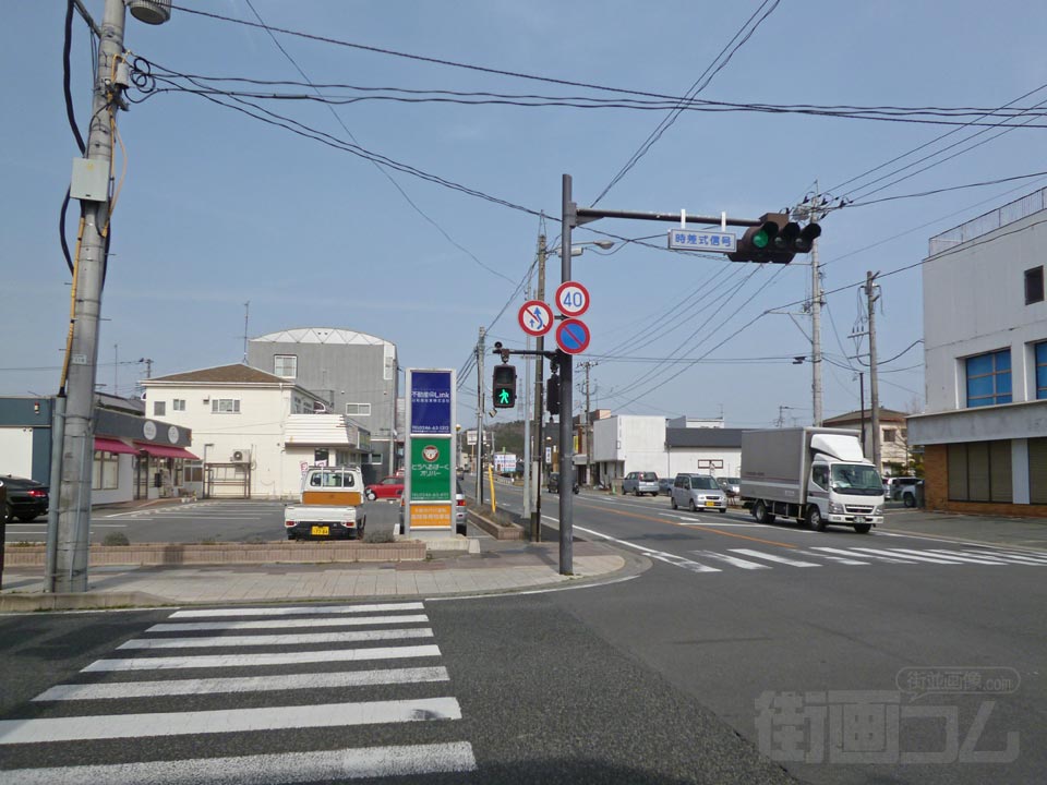 植田町本町通り