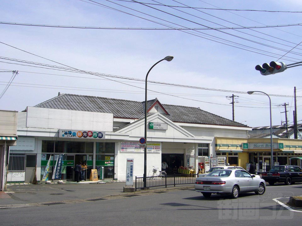 JR石岡駅前写真画像