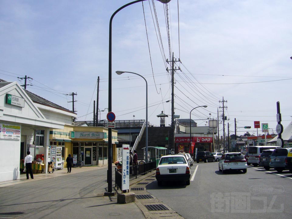 JR石岡駅前写真画像