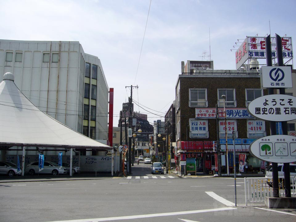JR石岡駅前写真画像