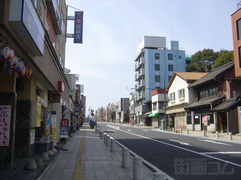 石岡駅前通り写真画像