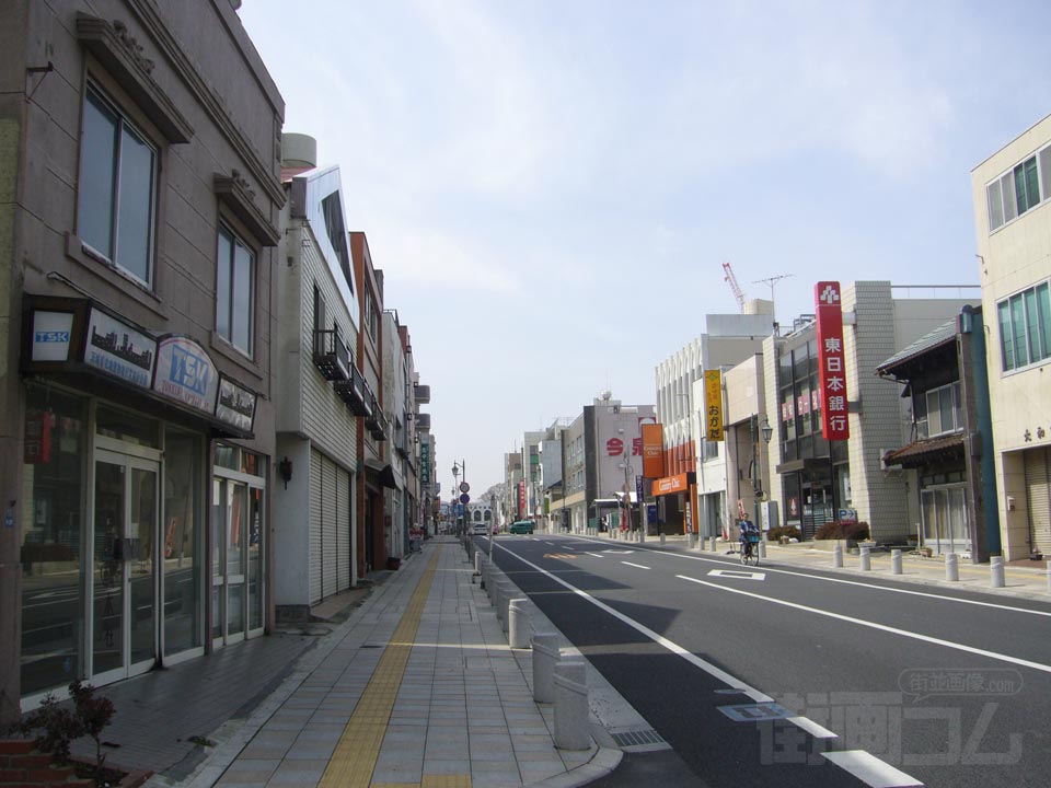 石岡駅前通り写真画像