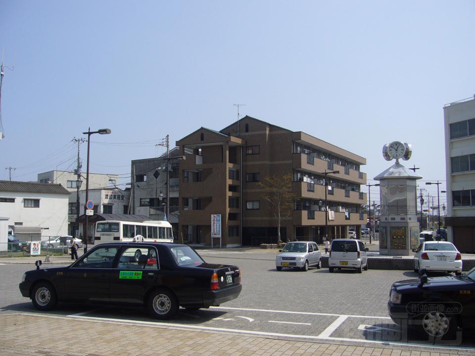 JR磯原駅東口前