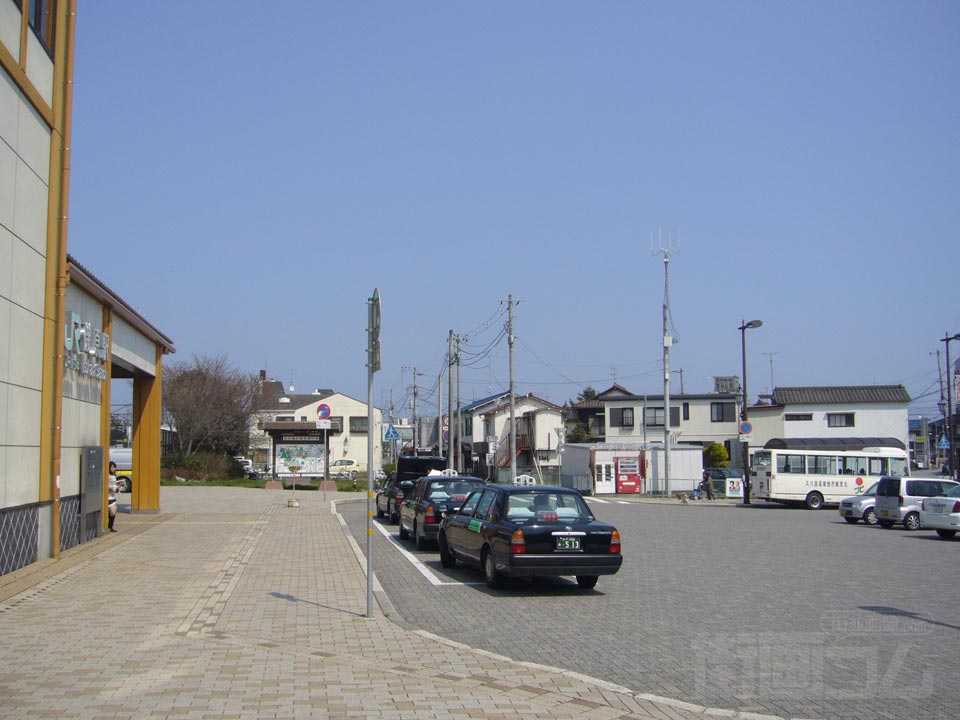 JR磯原駅東口前