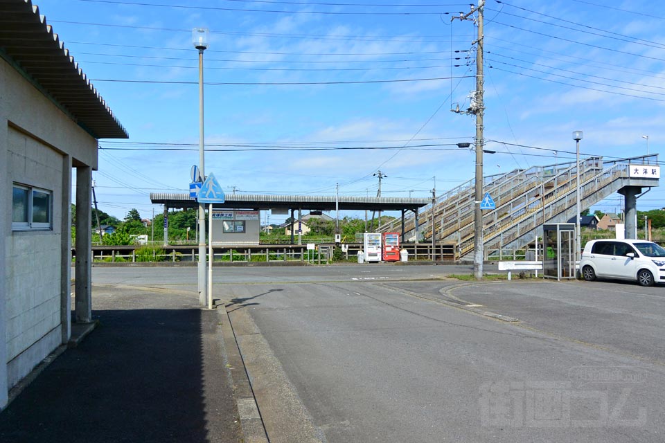 鹿島臨海鉄道大洋駅前
